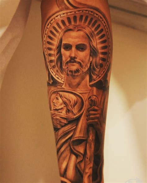 Tatuajes de San Judas Tadeo: Historia, significados - Tatuajes Geniales ...