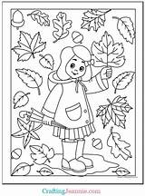25 Fall & Autumn Coloring Pages FREE Printable sketch template