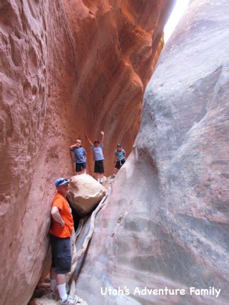 Red Hollow Slot Canyon - Utah's Adventure Family