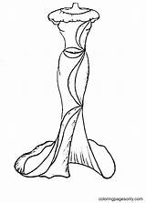 Beautiful Girl Dress Coloring Page  Free Printable Pages sketch template