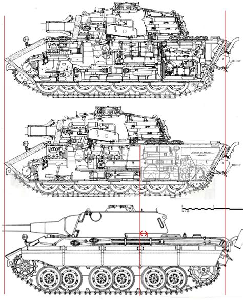 Tiger Tank Blueprints