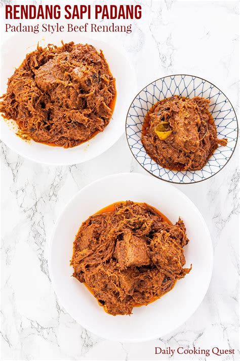 Recreate the world's most delicious food (beef rendang) in your kitchen. Now you don't have to ...