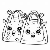 Bags Coloring Pages sketch template