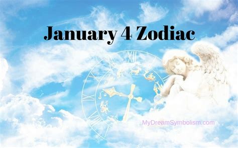 January 4 Zodiac Sign, Love Compatibility