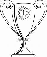 Printable Trophy Coloring Page sketch template