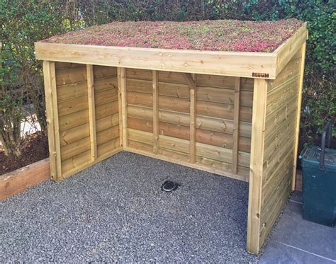 Bike Shed / Shelter with Green Roof Planter for sedum | Etsy Bicycle ...