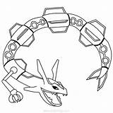 Mega Rayquaza Coloring Pages  Coloring Pages sketch template