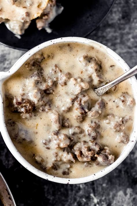 Country-Style Venison Sausage Gravy • Primal Pioneer