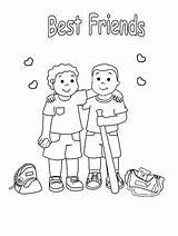 Friendship Coloring Pages  Best For Kids sketch template