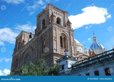 Cathedral of the Immaculate Conception , Cuenca, Ecuador Stock Photo ...