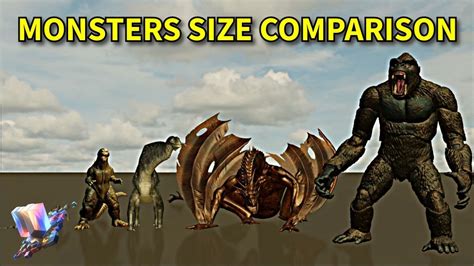 Monsters Size Comparison | 3d Animation Comparison | Real Scale Comparison - YouTube