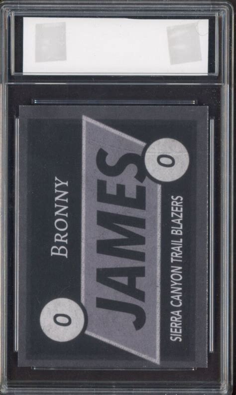 2022 Custom Card Bronny James Sierra Canyon Trail Blazers RC Rookie | eBay