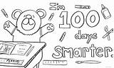 Free Printable 100 Days Of School Coloring Pages sketch template