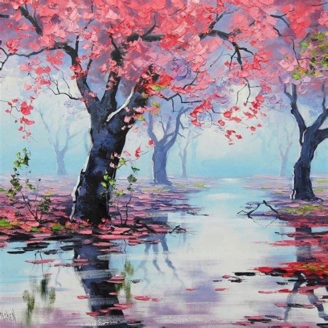 Tree Painting By Graham Gercken