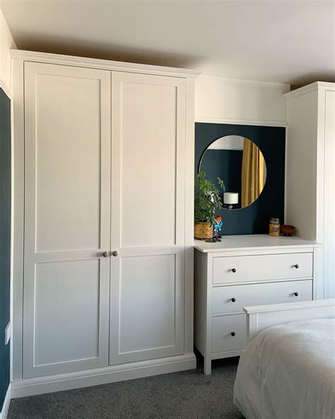 DIY Alcove Cabinet Wardrobes | Bedroom interior, Room makeover bedroom, Room design bedroom