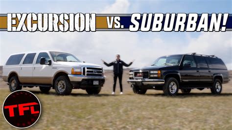 (Video) The One To Buy Is NOT What You Think! Ford Excursion vs Chevy ...