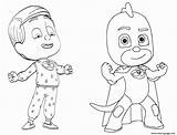 Pj Masks Coloring Pages Pdf At GetDrawings  Free Download sketch template