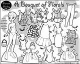Paper Doll Coloring Pages Sketch Page sketch template