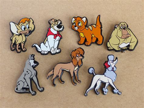 Oliver and Company Plastic Badges Vintage Disney Dogs / - Etsy UK | Oliver and company, Disney ...