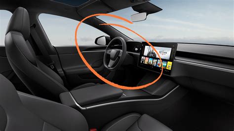 Tesla Site Code Shows Refreshed Model S with a Regular Old Steering Wheel, Not a Yoke