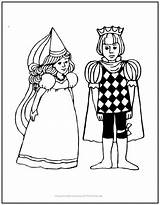 Prince And Princess Coloring Page  Print It Free sketch template
