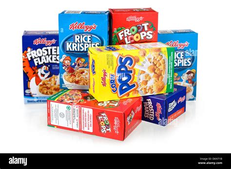 Cereal Boxes Stock Photos & Cereal Boxes Stock Images - Alamy