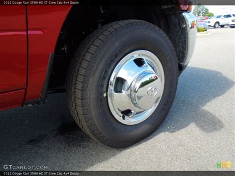 2012 Dodge Ram 3500 HD ST Crew Cab 4x4 Dually Wheel and Tire Photo #75474352 | GTCarLot.com