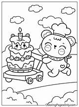 20  Birthday Cake Coloring Pages Free Printable PDF & Online sketch template