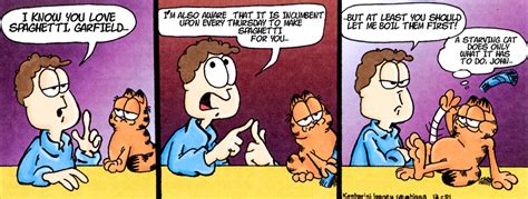 Garfield And Spaghetti Strip by pontikaki on deviantART