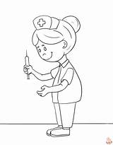 Enjoy Free Nurse Coloring Pages For Kids  GBcoloring sketch template