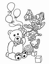 Coloring Toys For Kids Pages sketch template