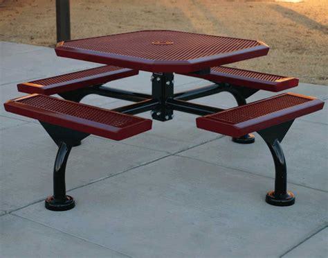 Metal Picnic Tables Amazing Design Ideas — Randolph Indoor and Outdoor Design