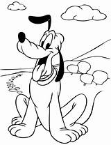 Pluto Coloring Pages Printable Free sketch template