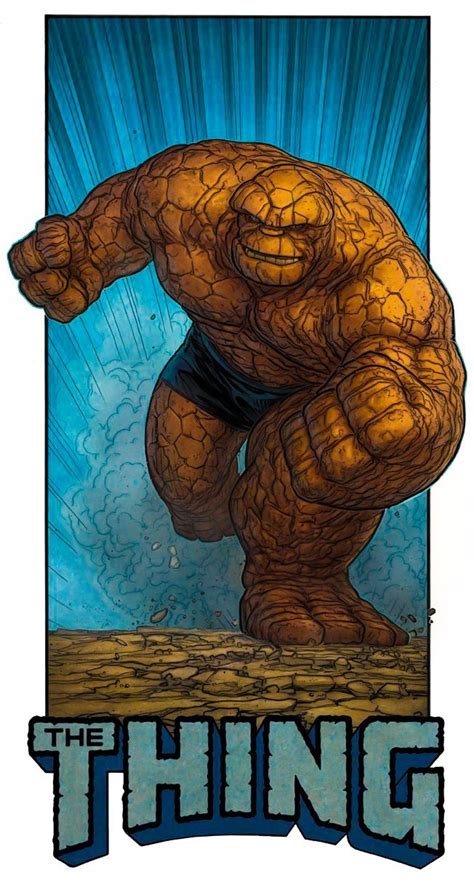 The Thing - Fantastic Four (Marvel) | Marvel comics art, Comic book ...