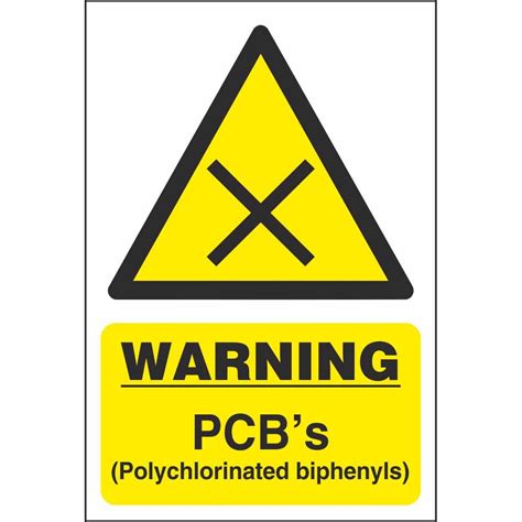 PCBs Warning Signs | Chemical Hazards Workplace Safety Signs Ireland