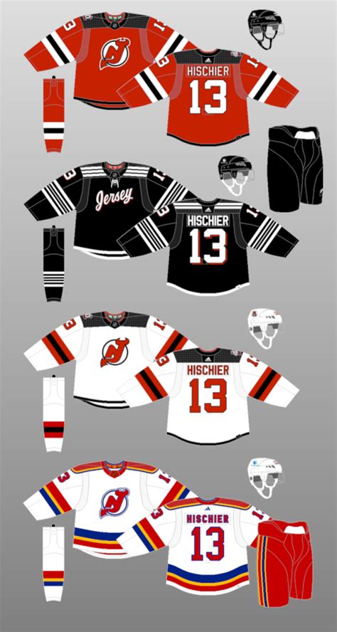 2022-23 New Jersey Devils - The (unofficial) NHL Uniform Database