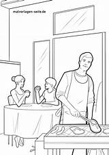 Malvorlage Grillen  Essen Ausmalbild Kostenlos Herunterladen sketch template