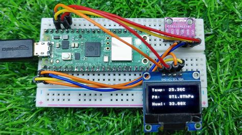 BME280 Sensor With Raspberry Pi Pico W Using MicroPython Code