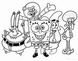 Sponge Bob Coloring Pages To Print sketch template