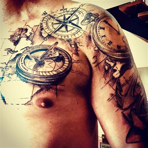 Compass | Tatuajes interesantes, Tatuajes, Tatuajes de anclas