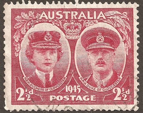 Australia stamp - Gloucesters, 1945 | Postage stamp art, Princess alice, Gloucester