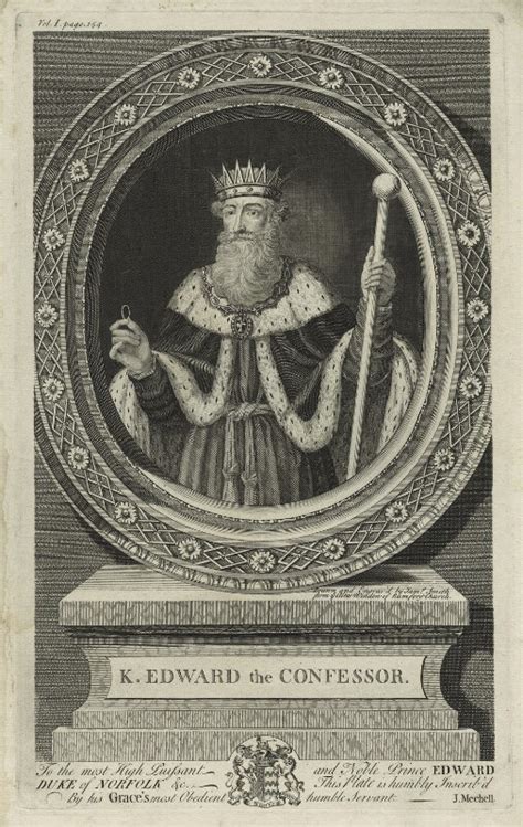 NPG D23596; King Edward ('the Confessor') - Large Image - National Portrait Gallery