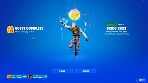 Fortnite New Year 2023 – Get New Year 2023 Update