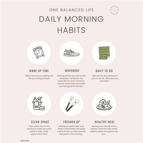 Creating a balanced morning routine - onebalancedlife.com