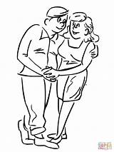 Couple In Love coloring Page  Free Printable Coloring Pages sketch template