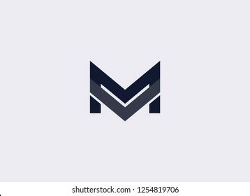 Simple Letter M Logo Design Template Stock Vector (Royalty Free ...