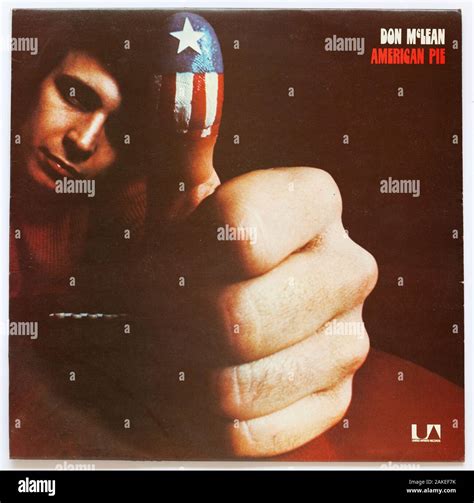 The cover of American Pie, 1971 album by Don McLean on United Artists ...