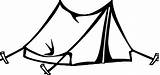 Tent Coloring Pages  sketch template