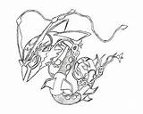 Rayquaza coloring Pages Download And Print For Free sketch template