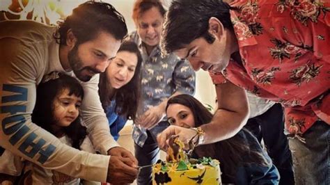 Varun Dhawan's family celebrates his niece Niara's birthday, actors shares cute photos ...